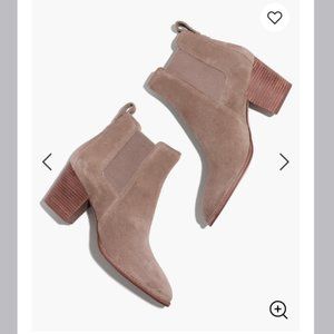 Madewell Women Regan Boot in Suede (7.5)